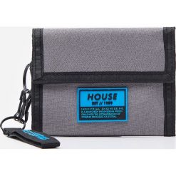 Portfel Jasny szar. Szare portfele męskie House, bez wzorów. Za 35,99 zł.