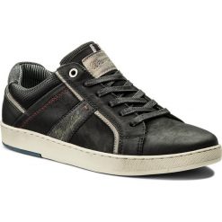 Sneakersy WRANGLER - Alvar Derby WM171040 Black 62. Czarne sneakersy męskie Wrangler, na co dzień, bez wzorów, ze skóry, eleganckie, bez zapięcia. W wyprzedaży za 209,00 zł.