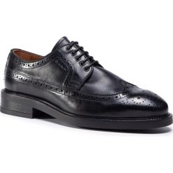 Półbuty GANT - Flairville 21631995 Black G00. Czarne buty wizytowe męskie GANT, ze skóry, bez zapięcia. Za 719,00 zł.