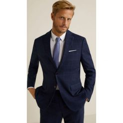 Mango Man - Marynarka Brasilia. Niebieskie garnitury męskie marki Mango Man, z elastanu, eleganckie. Za 349,90 zł.