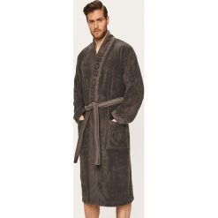 Hugo Boss - Szlafrok. Szare szlafroki męskie m, z bawełny. Za 749,90 zł.