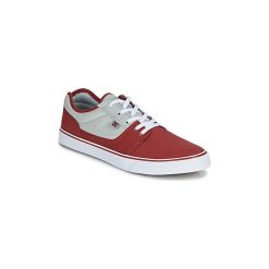 Buty DC Shoes TONIK TX. Czerwone trampki męskie DC Shoes, bez wzorów, bez zapięcia. Za 231,20 zł.