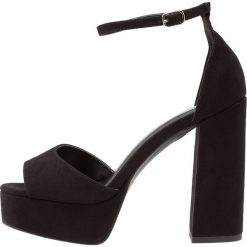 Sandały damskie: Even&Odd Wide Fit Sandały na obcasie black