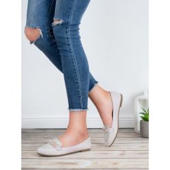 STYLOWE BALERINY. Różowe baleriny damskie TOP SHOES, bez wzorów, eleganckie, bez obcasa. Za 52,90 zł.