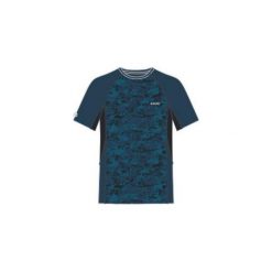 Hi-tec Koszulka męska Hocke Blue Wing Teal/Teal Pixel Camo Print/Anthracite r. 2XL. Niebieskie t-shirty męskie marki Hi-tec, m. Za 54,54 zł.