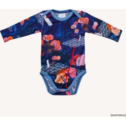 Body dziecięce z wełny merino tengoku. Body niemowlęce Pakamera, bez wzorów, z wełny, klasyczne, bez rękawów. Za 119,00 zł.