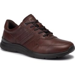 Półbuty ECCO - Irving 51156412014 Mink. Pomarańczowe półbuty męskie ecco, na co dzień, bez wzorów, ze skóry, klasyczne, bez zapięcia. Za 499,00 zł.