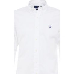 Polo Ralph Lauren SLIM FIT Koszula white. Białe koszule męskie slim Polo Ralph Lauren, xxl, bez wzorów, z bawełny, polo, bez rękawów. Za 459,00 zł.