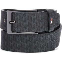 Tommy Hilfiger Layton Pasek Szary. Szare paski męskie TOMMY HILFIGER, w paski, ze skóry. Za 219,95 zł.