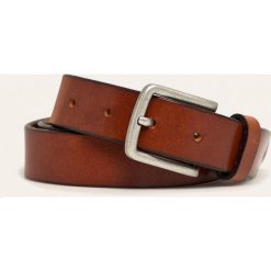 Jack & Jones - Pasek skórzany. Czarne paski męskie Jack & Jones, w paski, ze skóry. W wyprzedaży za 99,90 zł.