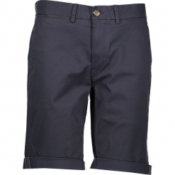 Spodnie chino - Slim fit - w kolorze granatowym. Niebieskie spodenki i szorty męskie marki Ben Sherman, z aplikacjami, z materiału. W wyprzedaży za 152,95 zł.