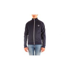 Bluzy dresowe Fred Perry J6231. Niebieskie bluzy męskie Fred Perry, s, bez wzorów, z dresówki, bez kołnierzyka, bez rękawów, bez kaptura. Za 662,11 zł.