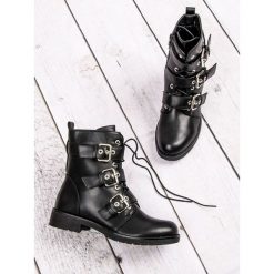 WORKERY. Czarne botki damskie GROTO GOGO. Za 99,99 zł.