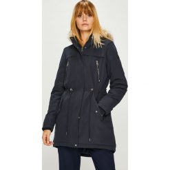 Vero Moda - Parka Breeze Agnes. Niebieskie kurtki damskie Vero Moda, s, bez wzorów, z poliesteru, długie, z kapturem. W wyprzedaży za 159,90 zł.