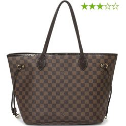 Torebki klasyczne damskie: Torebka „Neverfull MM” w kolorze brązowym – 32 x 29 x 17 cm