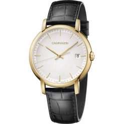 Calvin Klein Established Zegarek Czarny. Czarne zegarki męskie złote. Za 1196,95 zł.