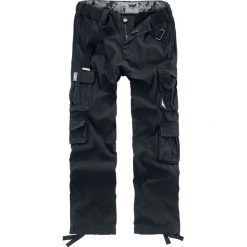 Black Premium by EMP Army Vintage Trousers Spodnie czarny. Czarne spodnie męskie marki Black Premium by EMP, xl, z aplikacjami, vintage, długie. Za 264,90 zł.