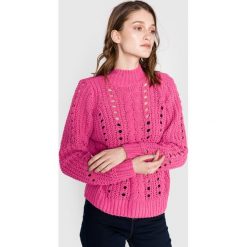 Vero Moda Nila Sweter Różowy. Różowe bluzy damskie Vero Moda, l, bez wzorów, z poliesteru, bez rękawów, bez kaptura. Za 119,95 zł.