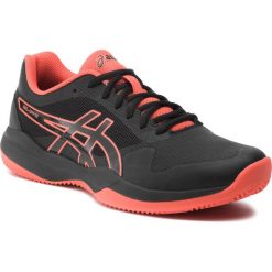 Buty ASICS - Gel-Game 7 Clay/Oc 1041A046 Black/Cherry Tomato 010. Czarne buty sportowe męskie Asics, z tworzywa sztucznego, bez zapięcia, tenisowe. W wyprzedaży za 239,00 zł.