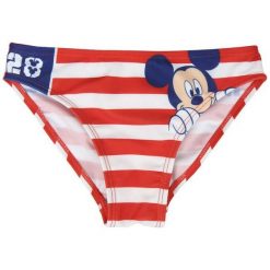 Disney Chłopięce Kąpielówki Mickey 92 Biały/Czerwony. Czerwone bielizna chłopięca Disney, z nadrukiem. Za 33,00 zł.