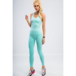 Legginsy Miętowe 1032. Zielone legginsy damskie marki Fasardi, s, bez wzorów. Za 59,00 zł.
