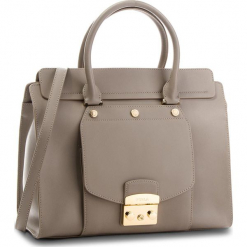 Torebka FURLA - Metropolis Magia 962994 B BOW2 VFO Sabbia b. Szare torebki klasyczne damskie marki Furla, ze skóry. W wyprzedaży za 1819,00 zł.