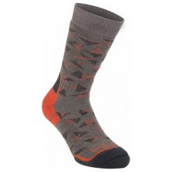 Bridgedale Skarpety Męskie Hike Midweight Merino Endurance Boot Brown/Orange/117 M. Pomarańczowe skarpetki męskie Bridgedale, bez wzorów. W wyprzedaży za 65,00 zł.