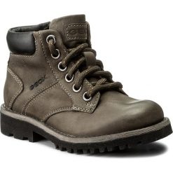 Buty zimowe chłopięce: Trapery GEOX – J Axel B. E J6486E 033BC C0062 M Dk Gry/Black
