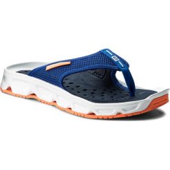 Klapki męskie: Japonki SALOMON – Rx Break 401460 27 M0 White/Surf The Web/Shocking Orange