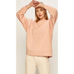 Answear - Bluza. Różowe bluzy damskie ANSWEAR, s, bez wzorów, z bawełny, bez rękawów, bez kaptura. W wyprzedaży za 79,90 zł.