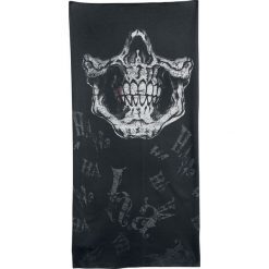 Alchemy England Raw Deal Szalik okrągły czarny/szary. Czarne szaliki damskie marki Alchemy England, z nadrukiem, z elastanu. Za 42,90 zł.