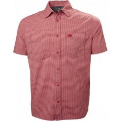Helly Hansen Koszula Męska Domar Ss Shirt, Red Micro Check Xl. Czerwone koszule męskie marki Helly Hansen, na lato, xl, bez wzorów, z materiału, sportowe, bez kołnierzyka, bez rękawów. W wyprzedaży za 225,00 zł.