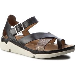 Chodaki damskie: Japonki CLARKS - Tri Ariana 261238714 Black Interest Leather