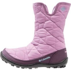 Columbia MINX SLIP OMNIHEAT WATERPROOF GT Śniegowce violet haze/oxygen. Fioletowe kozaki dziewczęce Columbia, z gumy. W wyprzedaży za 180,95 zł.