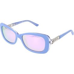 Okulary przeciwsłoneczne "GU7453-F" w kolorze niebieskim. Niebieskie okulary przeciwsłoneczne damskie marki Hugo Boss, Valentino, Guess, wakacyjne. W wyprzedaży za 129,95 zł.