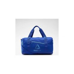 Torby sportowe Reebok Sport Torba Training Essentials Grip Duffel. Niebieskie torebki damskie sportowe Reebok Sport, bez wzorów, sportowe, bez dodatków. Za 99,95 zł.