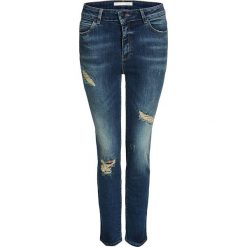 Dżinsy - Slim fit - w kolorze granatowym. Niebieskie jeansy damskie Oui. W wyprzedaży za 214,95 zł.
