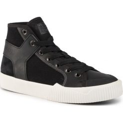 Sneakersy G-STAR RAW - Rackam Tendric Mid D14233-A940-990 Black. Czarne sneakersy męskie G-Star RAW, na co dzień, bez wzorów, ze skóry ekologicznej, retro, bez zapięcia. W wyprzedaży za 279,00 zł.