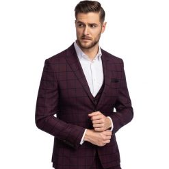 Marynarka MARTINO GGAS900325. Czerwone marynarki garniturowe męskie Giacomo Conti, m, bez wzorów, eleganckie. Za 649,00 zł.