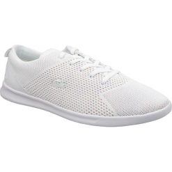 Lacoste Avenir Knit 119 2 737SFA000721G. Białe buty sportowe damskie Lacoste, bez wzorów, sportowe. W wyprzedaży za 319,99 zł.