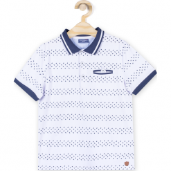 Koszulka. Białe t-shirty chłopięce BACK TO SCHOOL BOY, z nadrukiem, z elastanu, z krótkim rękawem. Za 39,90 zł.