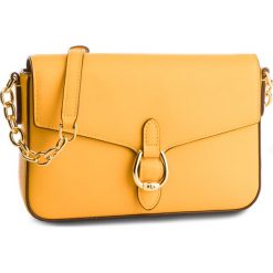Torebka LAUREN RALPH LAUREN - Bennington 431689092009 Sunflower. Żółte listonoszki damskie marki Lauren Ralph Lauren, ze skóry. Za 869,00 zł.