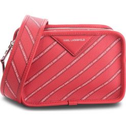 Torebka KARL LAGERFELD - 86KW3109 Ruby. Czerwone listonoszki damskie KARL LAGERFELD, na co dzień, bez wzorów, ze skóry ekologicznej, bez dodatków. W wyprzedaży za 469,00 zł.