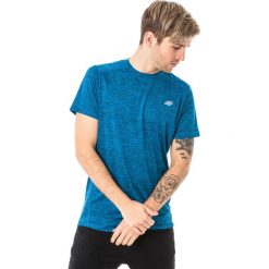 4f Koszulka męska H4L18-TSMF009 niebieska r. XL. Niebieskie koszulki sportowe męskie 4f, l. Za 72,90 zł.