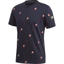 Koszulka adidas Must Haves Graphic FQ6214. Koszulki męskie Adidas, m, bez wzorów, z bawełny, klasyczne, bez kołnierzyka, bez rękawów. Za 129,00 zł.