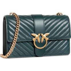 Torebka PINKO - Love Classic Icon V Quilt Cl AI 20-21 PLTT 1P21TK Y6KT Dark Green X73. Zielone torebki klasyczne damskie Pinko, bez wzorów, ze skóry, wizytowe, bez dodatków. Za 1399,00 zł.