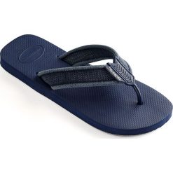 Havaianas - Japonki. Niebieskie kapcie męskie Havaianas, bez wzorów, z materiału. W wyprzedaży za 59,90 zł.