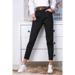 Spodnie BILINA BLACK. Czarne jeansy damskie Spodnie BILINA BLACK. W wyprzedaży za 59,00 zł.