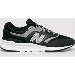 New Balance - Buty CM997HFN. Czarne sneakersy męskie New Balance, z okrągłym noskiem, na sznurówki. Za 369,90 zł.