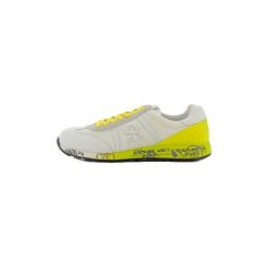 Buty Premiata LUCY 3759. Białe trampki męskie Premiata, bez wzorów, bez zapięcia. Za 721,79 zł.